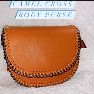 Camel Crossbody Purse